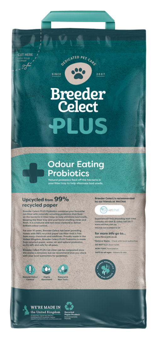 Breeder Celect Plus Cat Litter (25L)