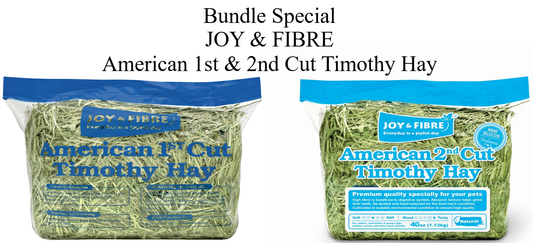 Joy & Fibre American 1st and 2nd Cut Timothy Hay 40z/1.13kg