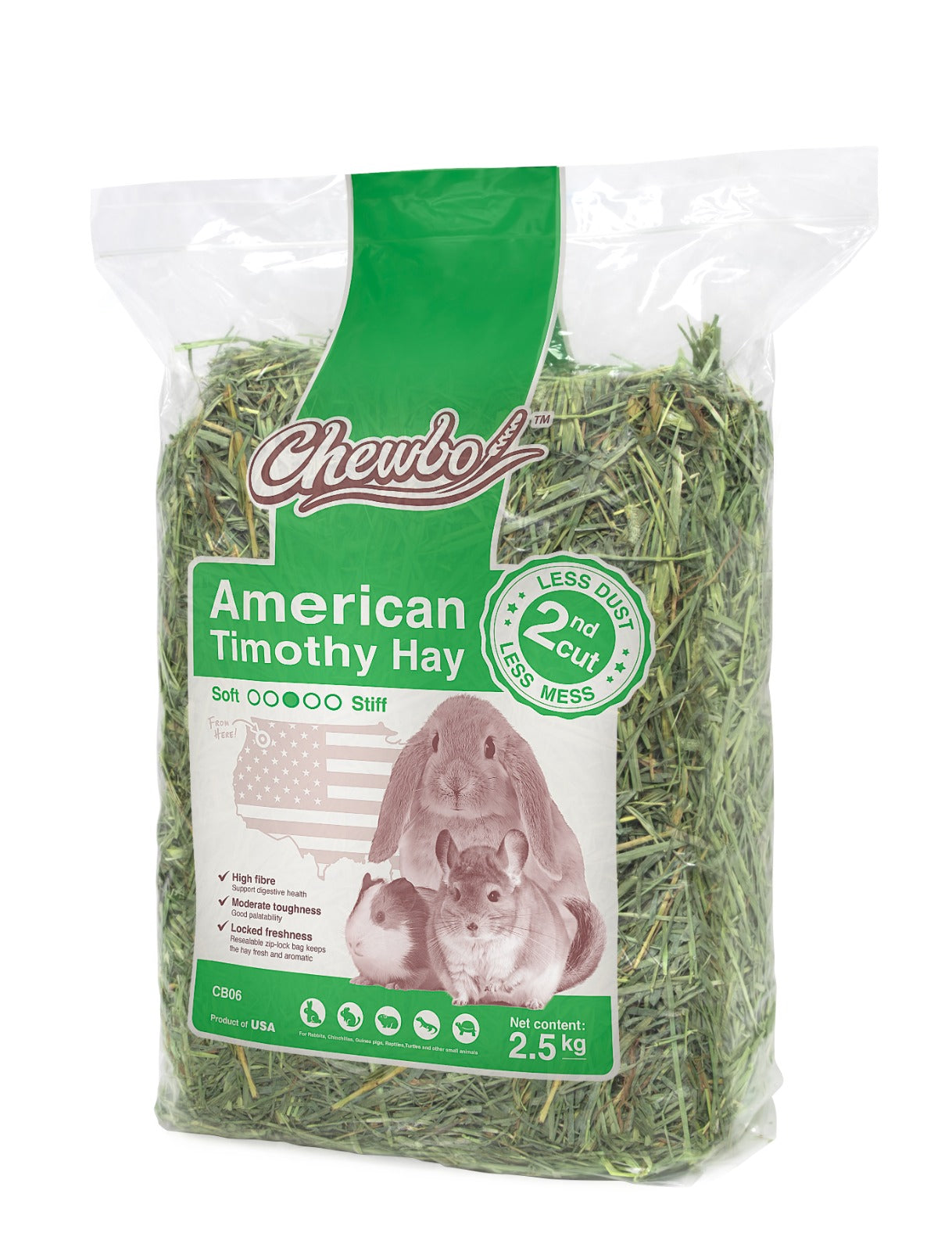 Chewbo American Timothy Hay 2nd Cut 2.5kg/5kg