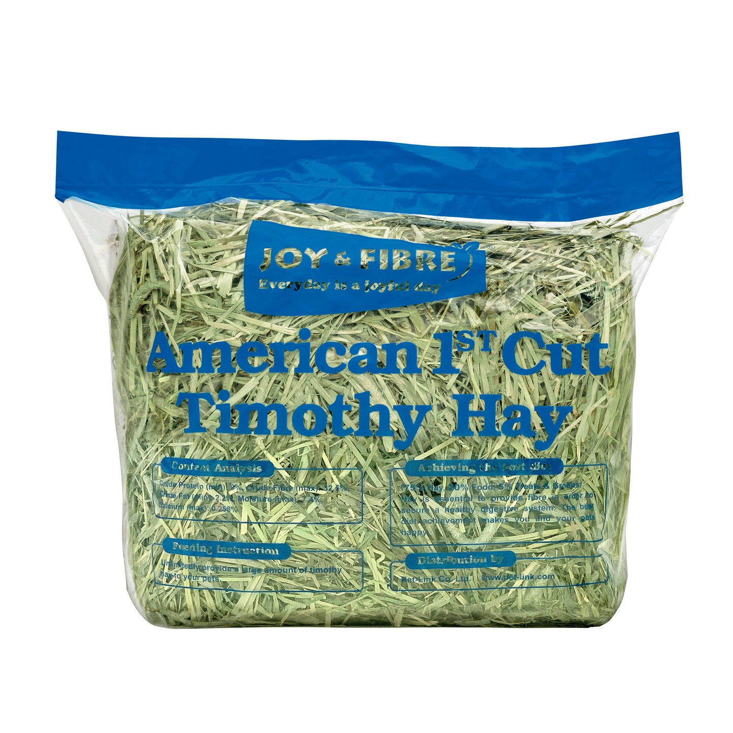 Joy & Fibre American 1st and 2nd Cut Timothy Hay 40z/1.13kg