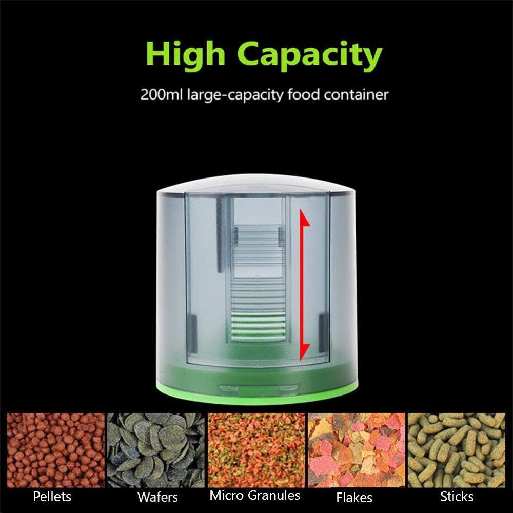 AA Battery Auto Fish Feeder Aquarium Food Dispenser AF-2019B