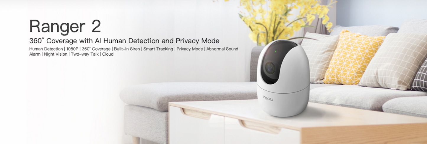 Imou Ranger 2 Wireless & Network 2MP IP Camera