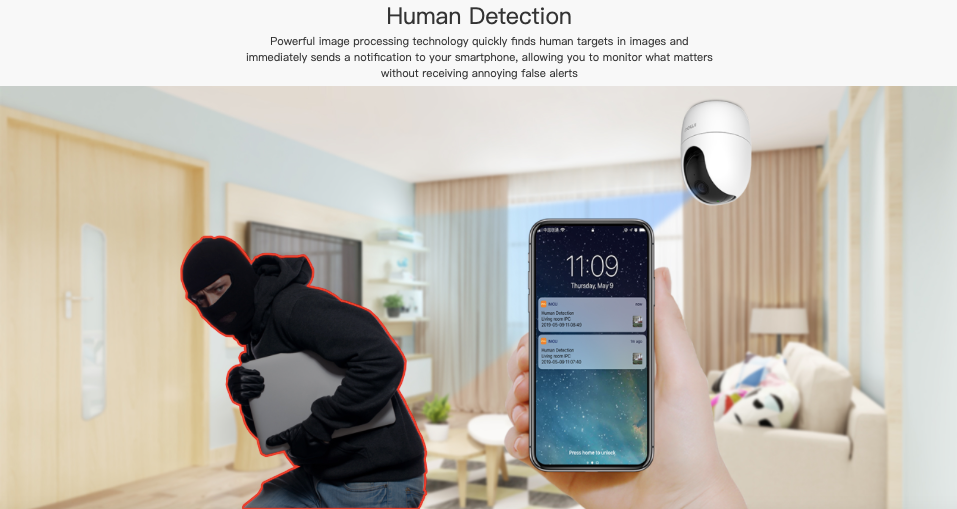 Imou Ranger 2 Wireless & Network 2MP IP Camera