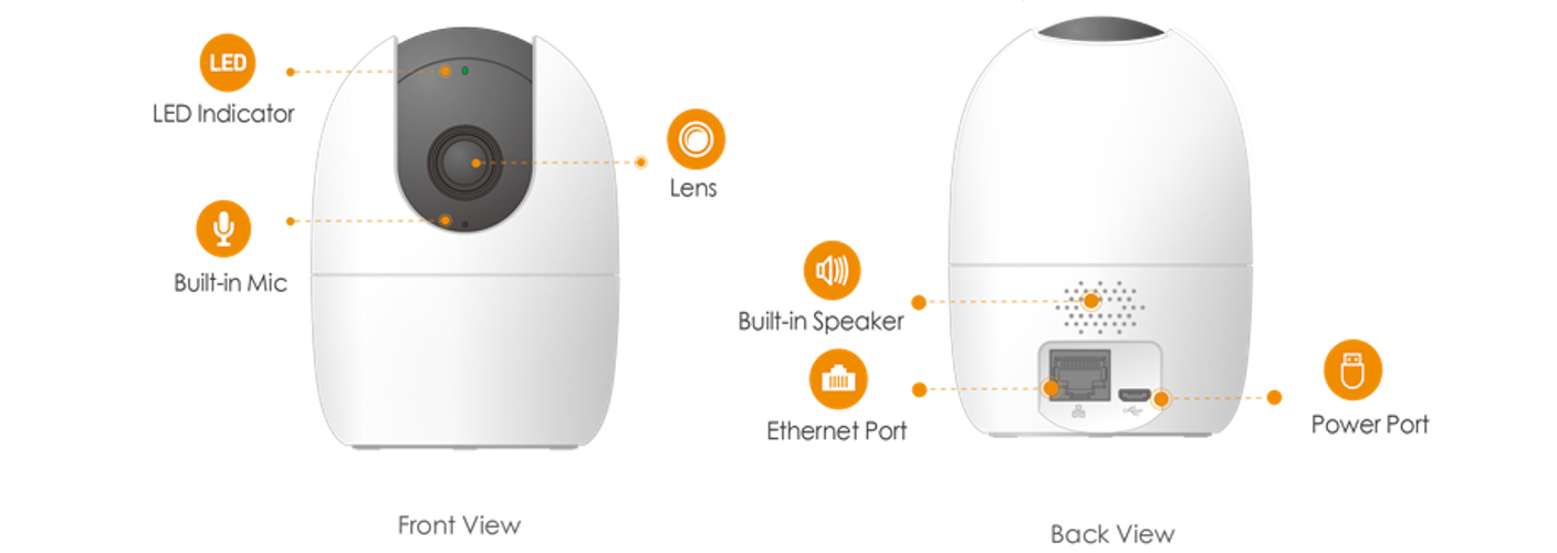 Imou Ranger 2 Wireless & Network 2MP IP Camera