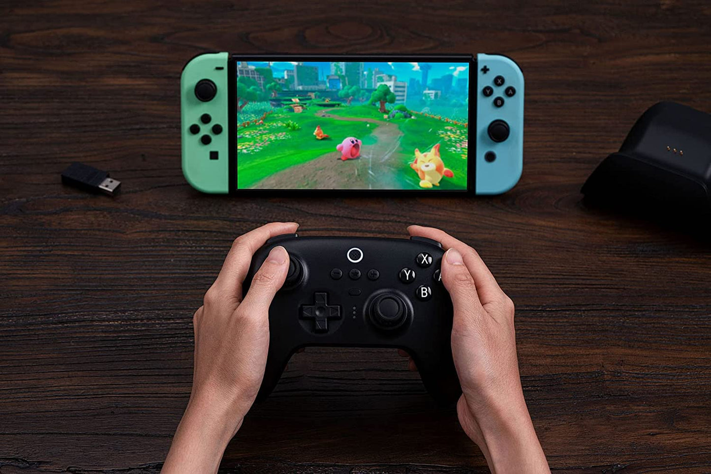 8Bitdo Ultimate Bluetooth Controller with Charging Dock (Nintendo Switch, Windows and Steam Deck)