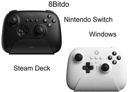 8Bitdo Ultimate Bluetooth Controller with Charging Dock (Nintendo Switch, Windows and Steam Deck)